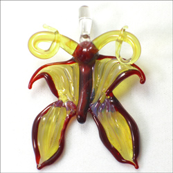 Red Amber Butterfly